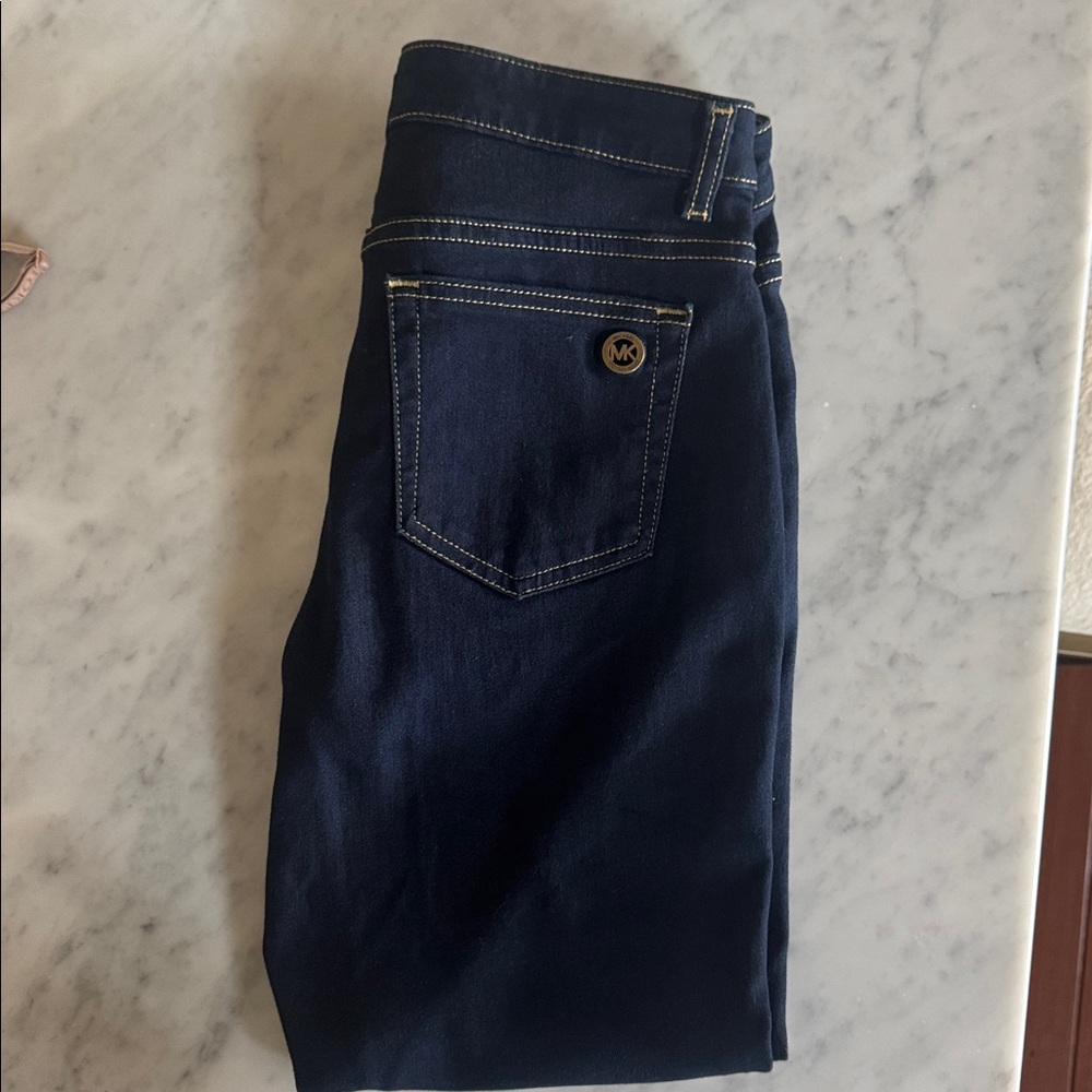 Dark Blue Denim Jeans Michael Kors